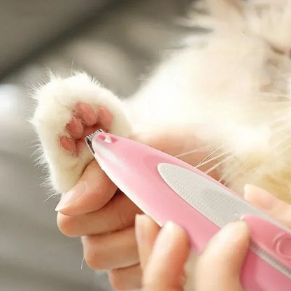 Electric Pet Hair Trimmer & Paw Shaver Mute Grooming Tool