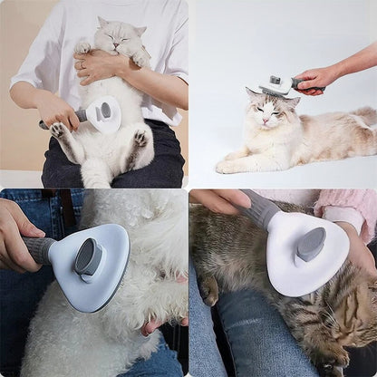 Pet Hair Brush Grooming Tool for Dogs and Cats