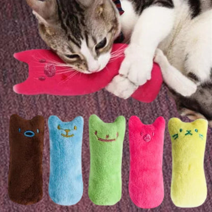 Catnip Chew Toy Plush Interactive for Teeth Grinding