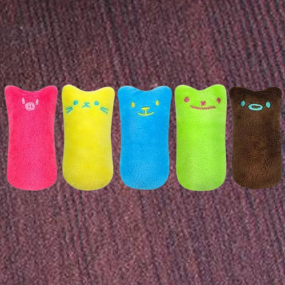 Catnip Chew Toy Plush Interactive for Teeth Grinding