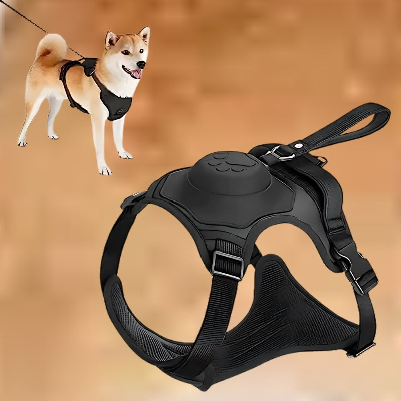 Adjustable Dog Harness & Leash Set – Anti-Burst, Flexible, Breathable