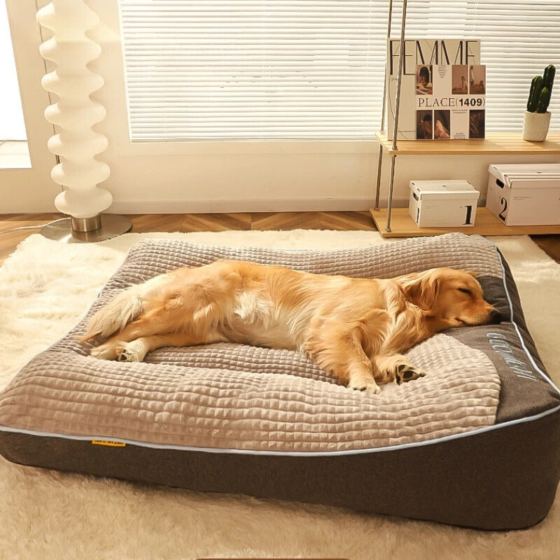 Large Dog Bed  Soft Warm Removable Cover Pet Sofa & Accessories