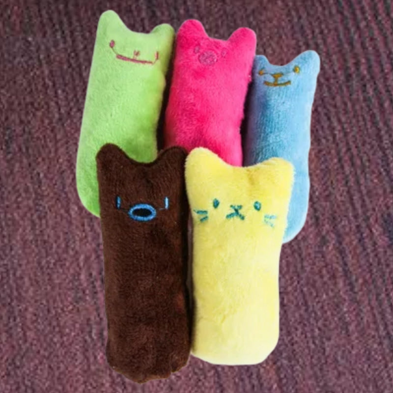 Catnip Chew Toy Plush Interactive for Teeth Grinding