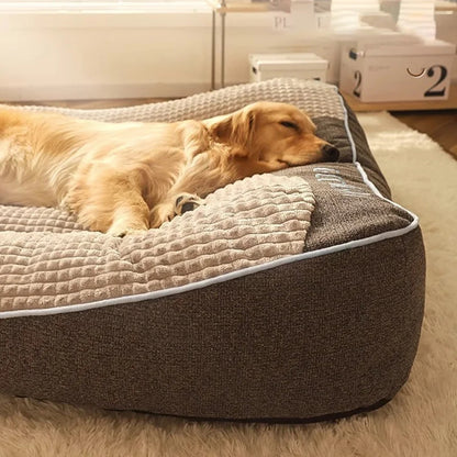 Large Dog Bed  Soft Warm Removable Cover Pet Sofa & Accessories