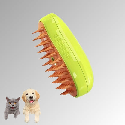 Cat & Dog Steamy Brush: 3-in-1 Electric Grooming Tool