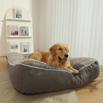 Large Dog Bed  Soft Warm Removable Cover Pet Sofa & Accessories